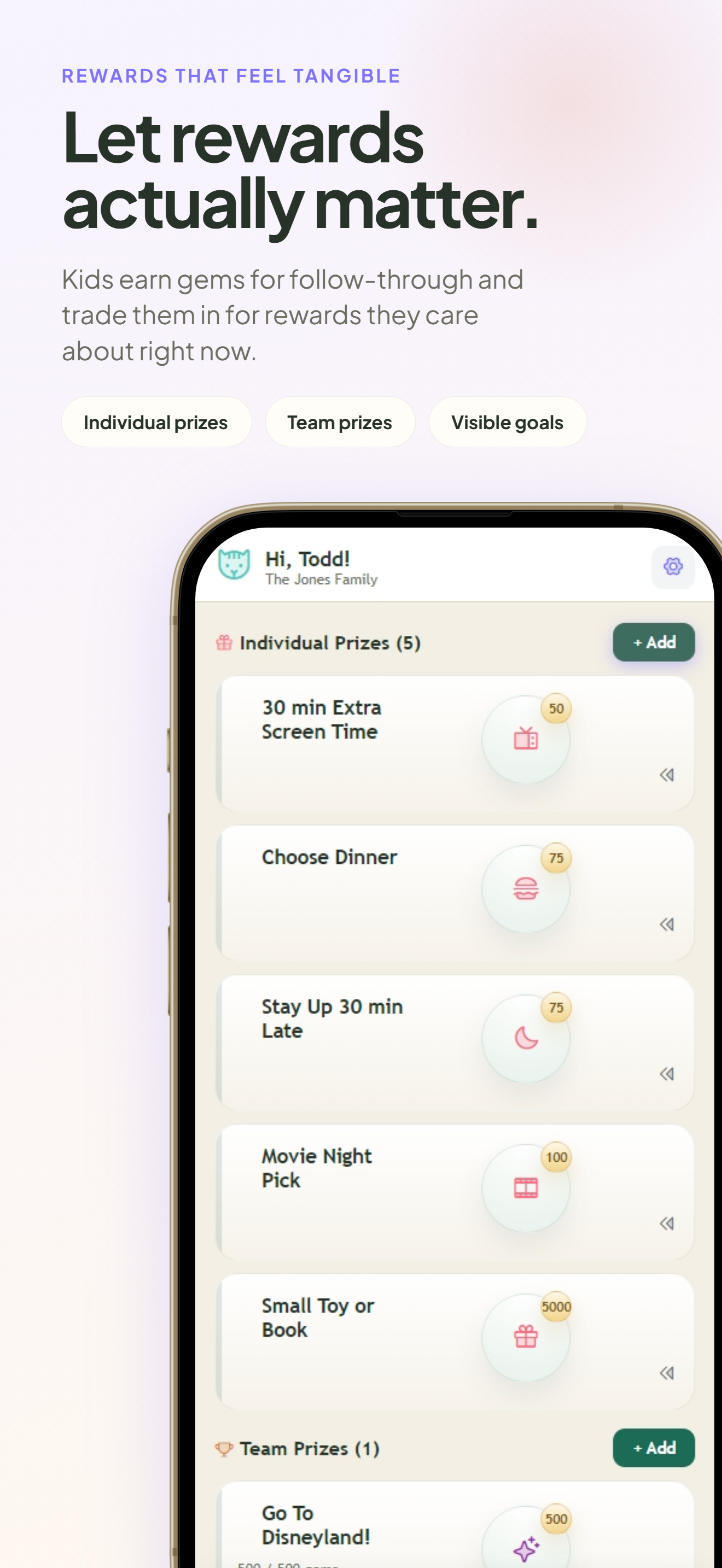 GemSprout real rewards screenshot